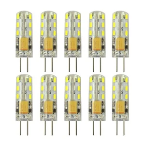 RAYHOO 10pcs G4 LED Bulb JC Bi-Pin Base Lights 1.5 Watt AC DC 12V 10W-20W T3 ... - Picture 1 of 7