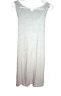 Jcrew Gray Grey Sleeveless Knit Dress Size Small S Tie Back Scoop Neck