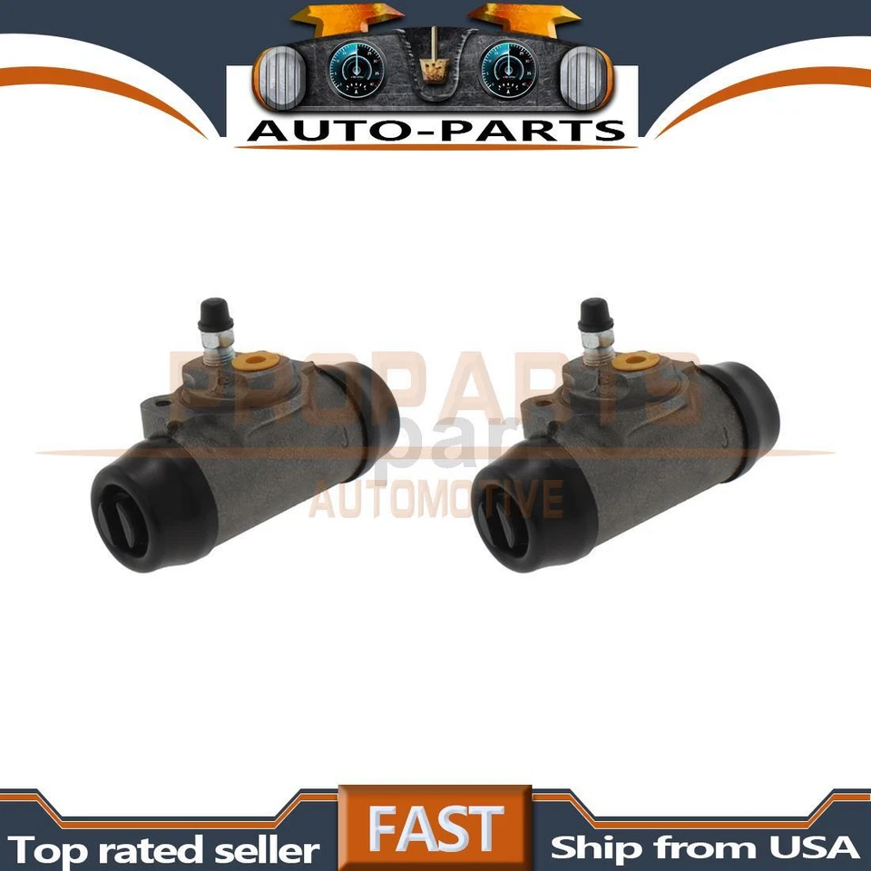 Cilindro de rueda de freno trasero 2x para Toyota Tacoma 3,4 L 4x4 1995-2004 Foto 1 de 4