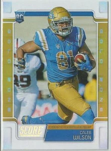 Caleb Wilson 2019 Score Gold Zone Rookie Card 44/50 SP! - Picture 1 of 2