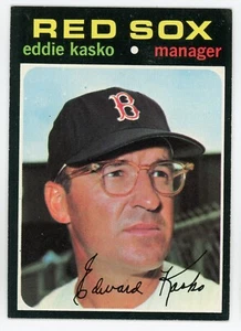 1971 Topps Eddie Kasko #31 Ex-Mt+ Red Sox - Picture 1 of 1