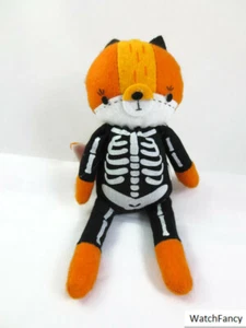 2021 Halloween scaffale sitter dolcetto o scherzetto volpe scheletro Hyde & Eek - Foto 1 di 2