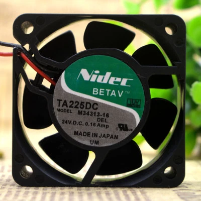 NIDEC TA225DC H34587-16 6015 12V 0.17A Inverter Fan 6CM Cooling Fan - Image 1 of 4
