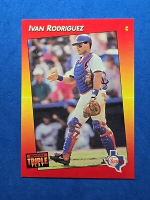 1992 Ivan Rodriguez Donruss Triple Play #51 - Image 1 of 2