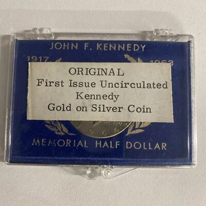 First Issue Uncirculated Kennedy Gold on Silver  - Picture 1 of 2