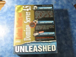 LOTUS NOTES AND DOMINO SERVER 4.5 UNLEASHED +CD Randall Tamura SC 1997 Sams XLNT - Picture 1 of 5