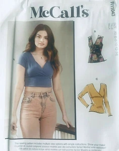 McCall's Sewing Patter R11043 Women's Tops Size A5 (6-14) Uncut New  - Picture 1 of 1