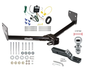 Trailer Tow Hitch For 05-06 Honda Element Complete Package w/ Wiring 1-7/8" Ball - Picture 1 of 9