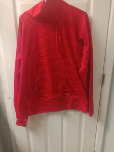 FILA Athletic Wear Sportswear Workout Pullover Sweatshirt XL Red  - Picture 1 of 4