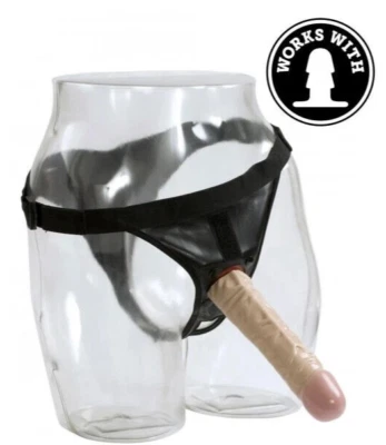 Fallo indossabile dildo realistico vaginale anale pene finto strap on con slip - Immagine 1 di 4