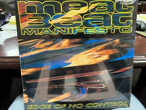 MEAT BEAT MANIFESTO Edge of No Control 12" 1992 ELEKTRA 66375 DJ PROMO SEALED - Imagen 1 de 2