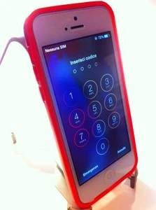 New Slim Bumper for Apple iPhone 5C Red Color - Picture 1 of 1