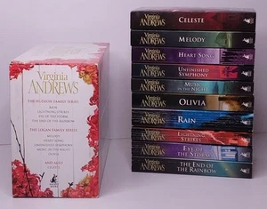 10x Virginia Andrews Books. Hudson & Logan Family + Celeste Paperback Box Set - Picture 1 of 15