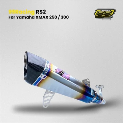 For Yamaha XMAX 250/300 2017-2024 Exhaust Custom Pipes Full System - Image 1 of 4