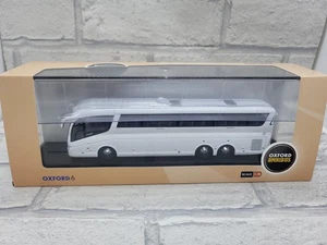 OXFORD OMNIBUS SCANIA IRIZAR PB PLAIN WHITE-76IRZ005 - Picture 1 of 2