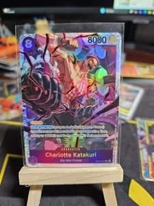 Charlotte Katakuri OP11-067 Super Rare One Piece A Fist Of Devine Speed - Picture 1 of 2