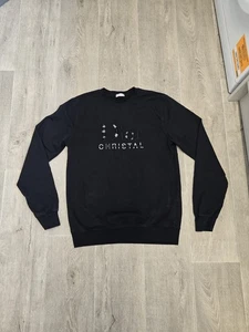 Dior Homme Pullover Sweater schwarz Stickerei Logo UK Herren XL - Bild 1 von 18