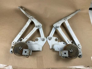 94-01 Dodge Ram hood spring hinge set L&R WHITE 1500 2500 3500 ~008 10 30 25 oem - Bild 1 von 10