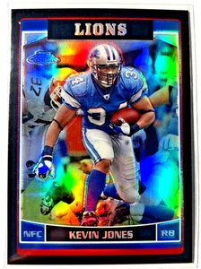 Topps 2006 cromo refractor negro/199 Kevin Jones #54 - Imagen 1 de 2