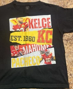 Boy’s Gilden Kansas City Chiefs T-Shirt Size XS 8 - Picture 1 of 2