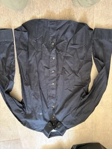 Vivienne Westwood Mens Shirt Small Black 38 Chest - Picture 1 of 4