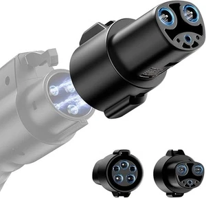 Adaptador SAE J1772 a Tesla 80A 240V Adaptador de carga CA para Tesla Modelo S 3 X Y - Imagen 1 de 5