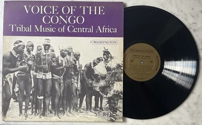 Various – Voice Of The Congo (Tribal Music Of Central Africa) 1950's LP VG++/NM - Image 1 of 3