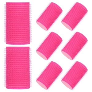 Rodillos de esponja para rizado autoadhesivos para cabello 8 piezas para mujeres peinado - Imagen 1 de 12