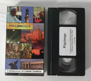 VHS Tape “Pilgrimage A Rediscovery of Catholic Tradition" 1999 Roman Catholicism - Foto 1 di 6