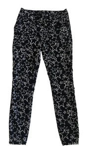Blackheart Größe 9 Damen Junior schwarz Sterne Print Super Skinny Stretch Jeans - Bild 1 von 8