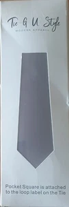 Tie With Pocket Square - Picture 1 of 2