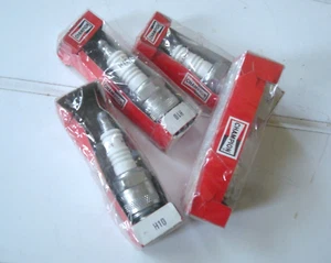 New 1987 4-PC LOT NOS Champion H-10 Spark Plugs Ford Mercury Graham Circa 1987 - Picture 1 of 9