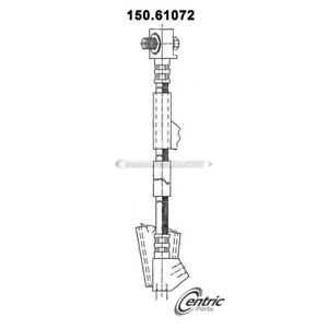 For Ford Taurus & Mercury Sable Centric Front Left Brake Line CSW