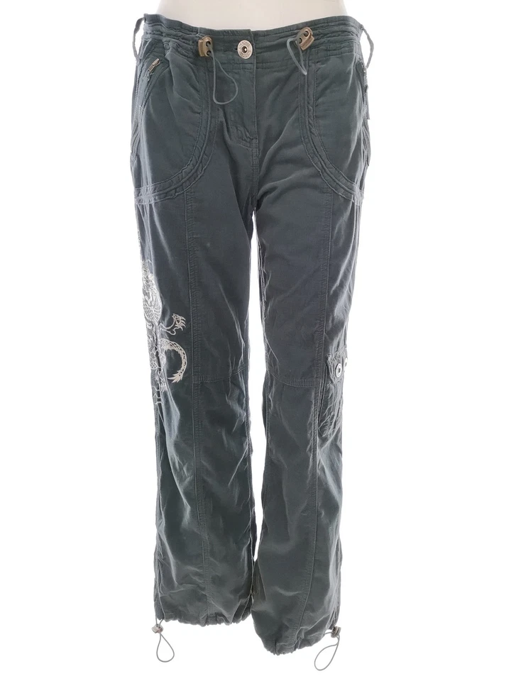 Cherokee  T. 10 (38) Turquesa Pantalones Casuales Algodón 100% - Imagen 1 de 4