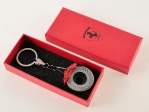 Ferrari Brake Caliper Keychain Red With Box Original Genuine New - Picture 1 of 6