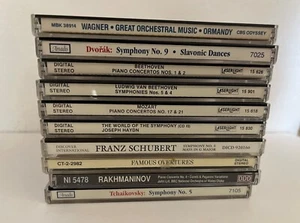 Lot #2 of 10 Classical Music CDs (used); major composers (see descriptions) - Picture 1 of 8