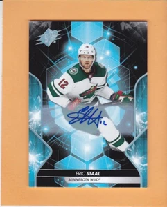 ERIC STAAL 2019-20 SPX AUTOGRAPH #46 MINNESOTA WILD NM-MT A2 - Picture 1 of 2