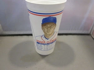 Seltene 1992 Roger Clemens Coca Cola Tasse Boston Red Sox MLB FROZEN COKE - Bild 1 von 5