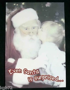 Leanin Tree Christmas Greeting Card Santa Funny Tree Multi Color C2 - Picture 1 of 2