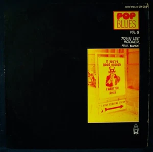 JOHN LEE HOOKER: Folk Blues~Near Mint Blues Album~BYG #33 T.~French Import - Foto 1 di 4