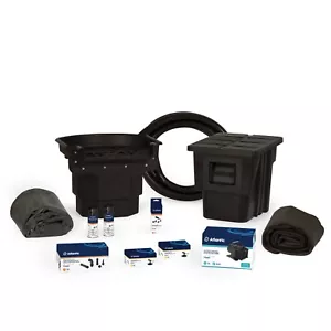 Pond Kit for 11' x 11' Koi Pond - 4000 GPH Pump, Skimmer, Waterfall Filter, More - Picture 1 of 23