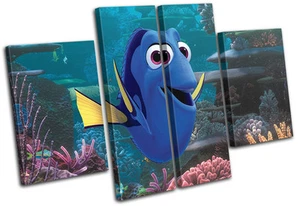 Finding Dory Nemo Movie Greats MULTI CANVAS WALL ART Picture Print - Picture 1 of 1