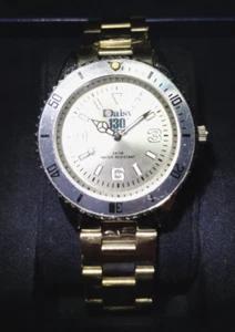 Daisy Herrenuhr 130th Anniversary Edelstahl Armbanduhr sehr Sammlerstück - Bild 1 von 4