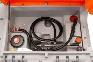 Cemo Cube Mobil 980l Dieseltank mobile Dieseltankstelle mit Handpumpe - Bild 1 von 2