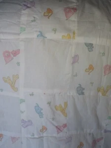 Baby Decke Decke Kinderbett Kinderzimmer Zoo Tiere 30" x 43" Affen, Löwen & Elefanten - Bild 1 von 12