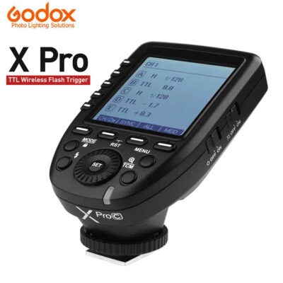 US Godox XPro-C 2.4G TTL HSS Wireless Flash Trigger Transmitter for Canon EOS - Image 1 of 4