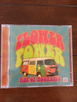TIME LIFE Flower Power - Age Of Aquarius 2 CD 34 Hit set - Image 1 of 2