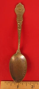 ANTIQUE SOUVENIR SPOON STATE ARIZONA AZ BISBEE C and A SHAFT SEAL CREST RARE !! - Picture 1 of 1