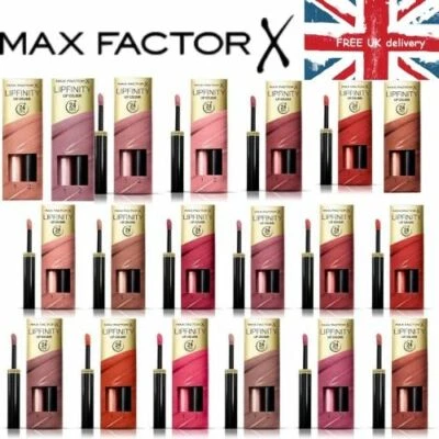 Max Factor X Lipfinity Lip Colour 2 Steps  24H Pick Your Brand New Sealed In Box - Image 1 of 4