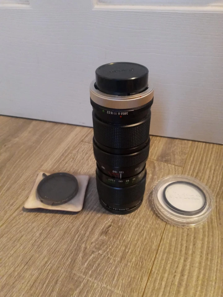 Lente zoom automático de enfoque cercano Vivitar 75-205 mm 1:3,8 de colección y más Foto 1 de 4